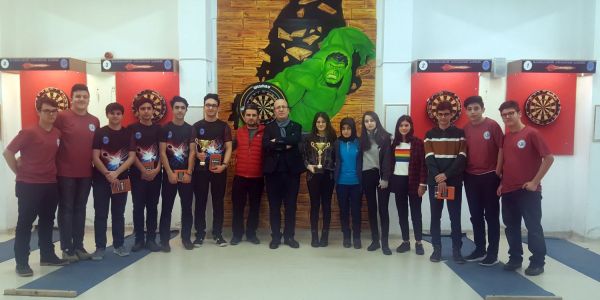 Barbaros Anadolu Lisesi, Dart Müsabakalarında İstanbul Şampiyonu Oldu