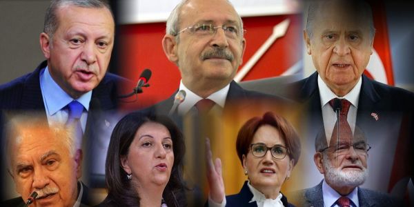  Erdoğan, Kılıçdaroğlu ve Bahçeli Sokağa Çıkma Yasağı Kapsamında