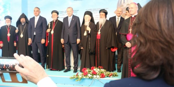 Erdoğan Süryani Kilisesinin Temelini Attı