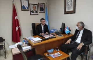 DSP Sarıyer İlçe Başkanı Pınarbaşı’na Ziyaret