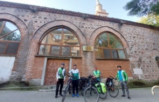 Edirne Yeşilay Spor Klübü Bulgaristan'a Bisiklet...
