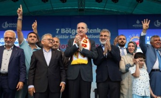 Numan Kurtulmuş, 7 Bölge 7 Renk Festivali’nde Bolu, Sivas ve Kayserililerle buluştu