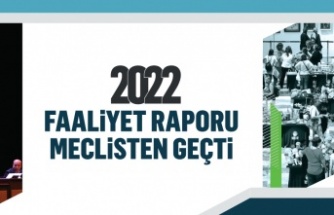 Sarıyer Belediyesi 2022 Yılı Faaliyet Raporu Meclisten Geçti