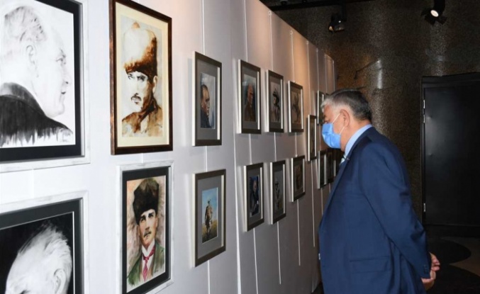 Atatürk Resimleri BKSM'de Sergileniyor